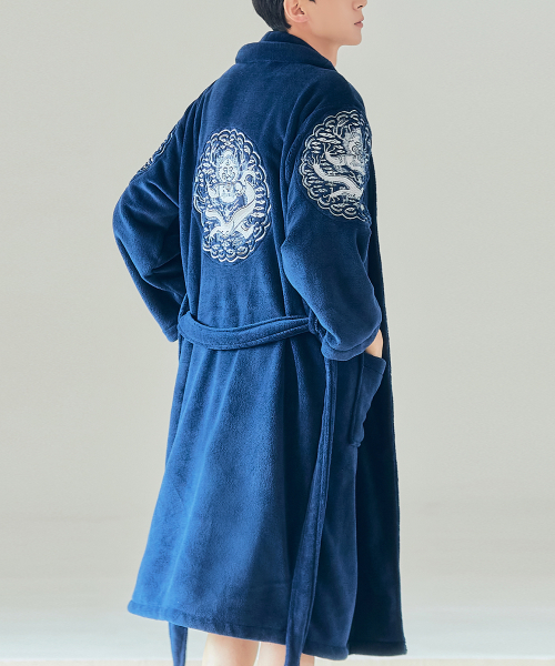 Халат Gonryongpo Navy Long