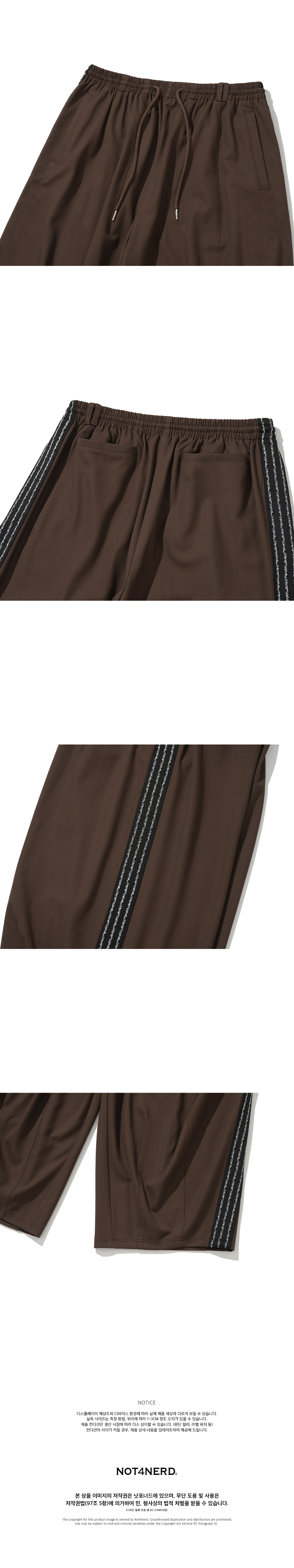 【NOT4NERD】Thorns Line Track Pants★韓国人気★ 追跡付 NOT4NERD】Thorns Line Track Pants☆韓国人気☆ 追跡付