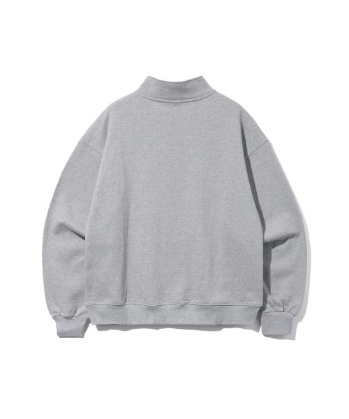 UCLA Vintage Small Logo полузастёжка — M-Grey (UZ2LTEF)