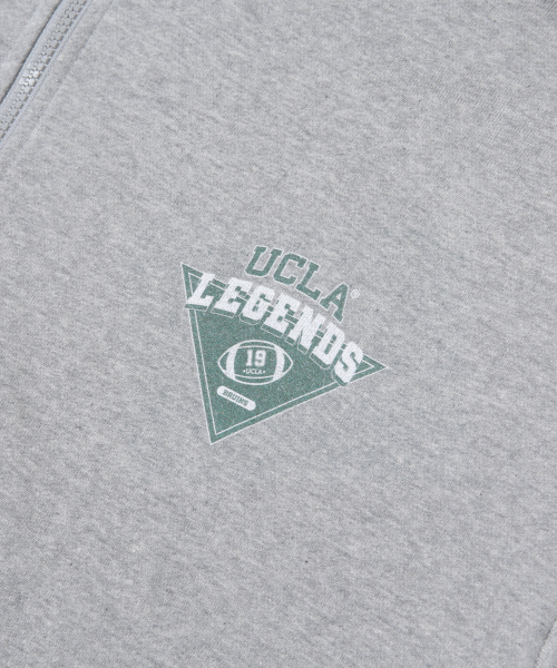 UCLA Vintage Small Logo полузастёжка — M-Grey (UZ2LTEF)