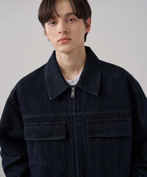 denim куртка [DEEP INDIGO]