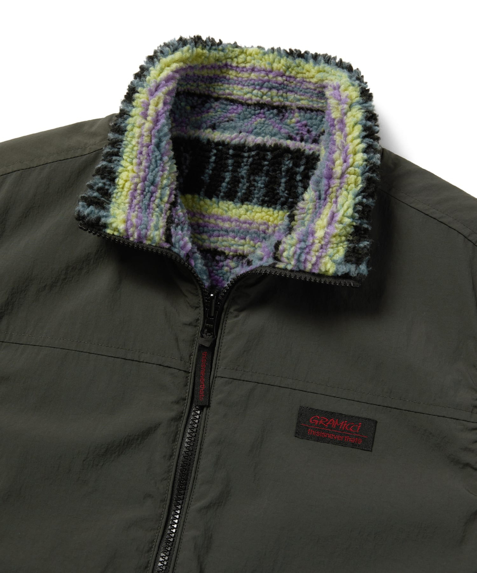 TNT GRAMICCI REVERSIBLE FLEECE VEST Multi 상세 이미지 7