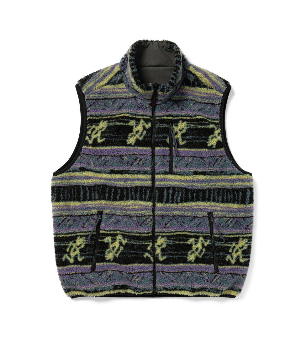 TNT GRAMICCI REVERSIBLE FLEECE VEST Multi 상세 이미지 1