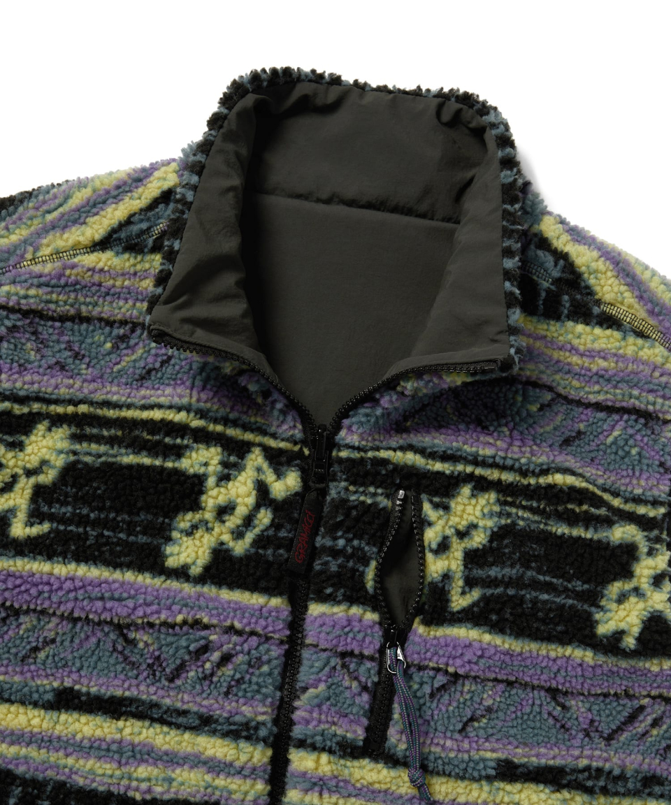 TNT GRAMICCI REVERSIBLE FLEECE VEST Multi 상세 이미지 3