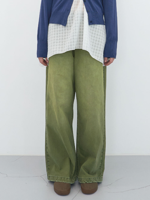 denim брюки (Moss Green)