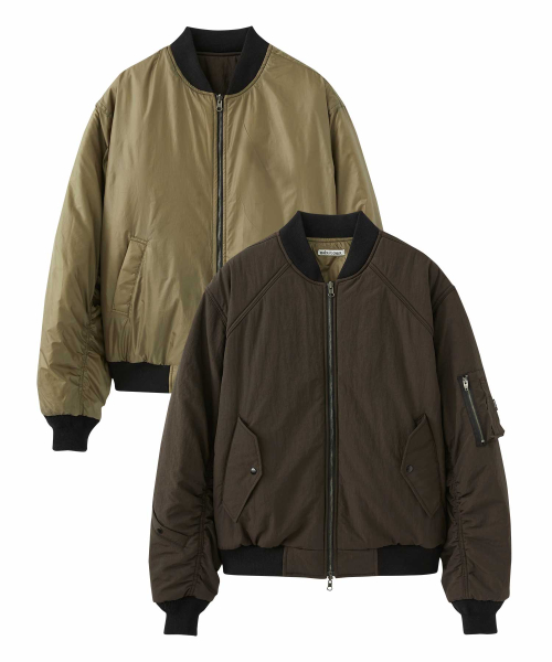MA-1 пуховик_DARK BROWN