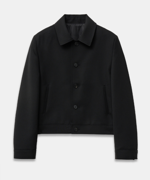wool куртка black