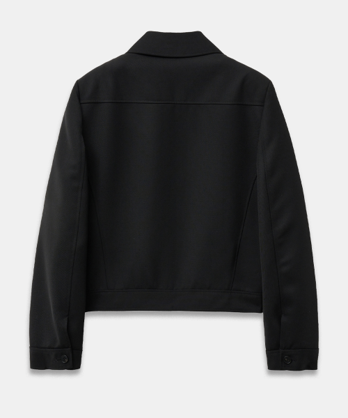 wool куртка black