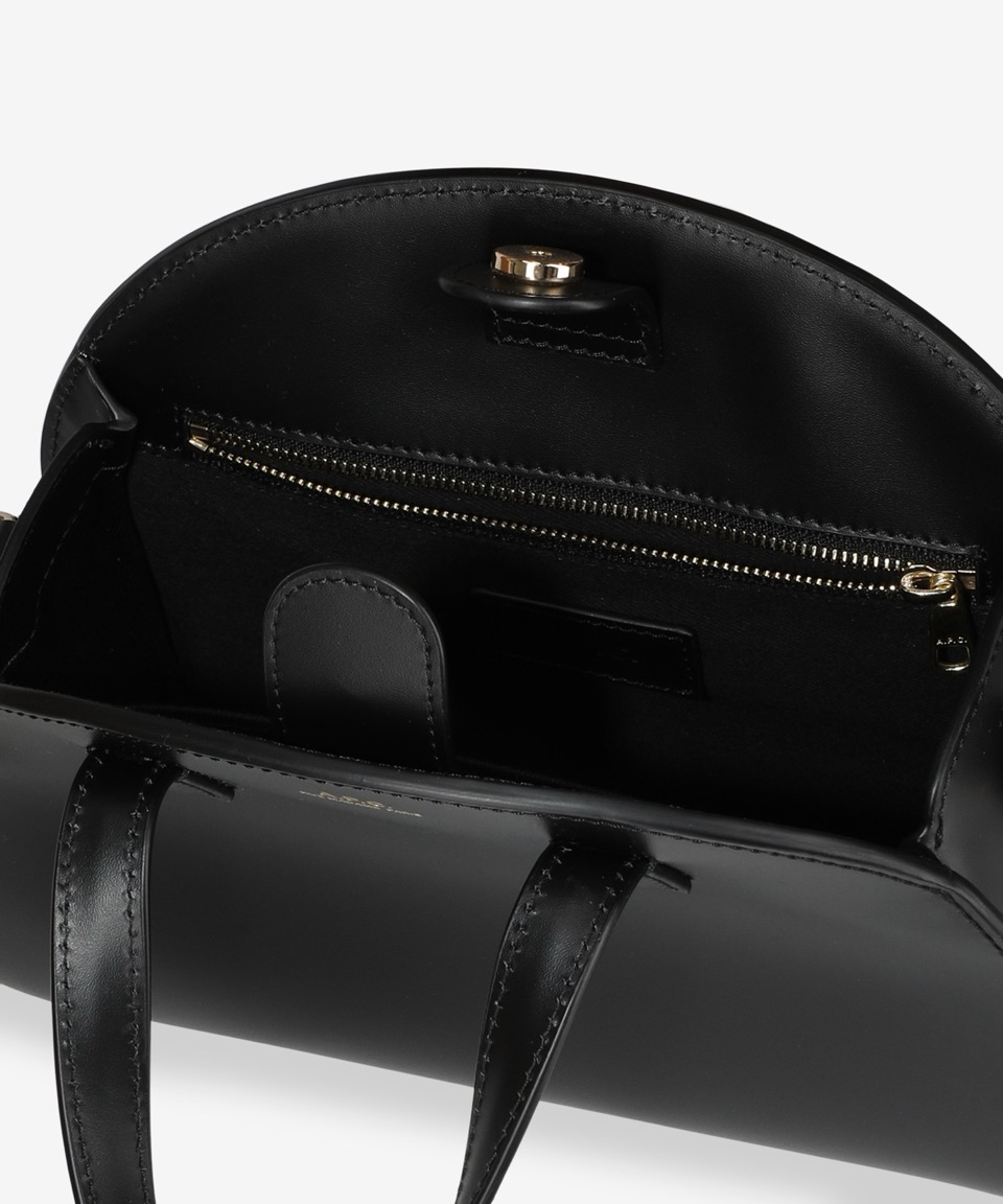 MUSINSA | A.P.C. Small Demilun Tote Bag - Black / PXCAXF61942LZZ