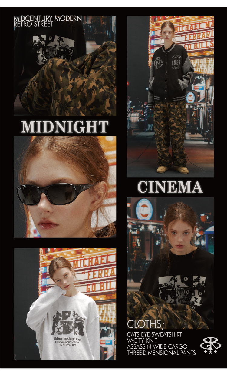 MUSINSA | CPGN STUDIO Cat Buckle Embroidery Raglan