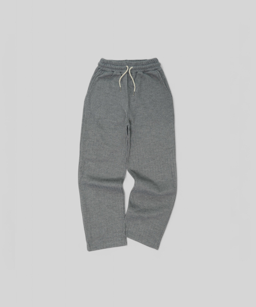 вязаный брюки_grey