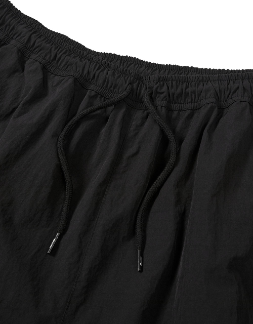 [Mmlg] NYLON WIDE PANTS (BLACK)