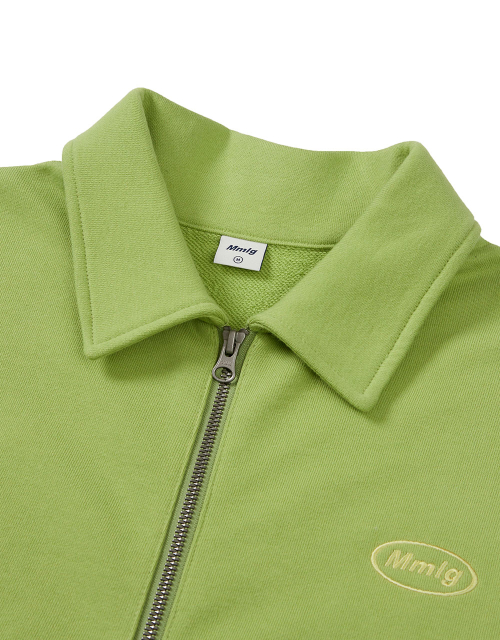 [Mmlg] BASIC SWEAT JUMPER (EARLY OLIVE)