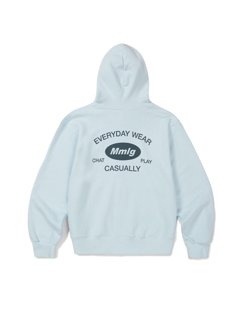 [Mmlg] SIMBOLPLAY HOOD ZIPUP (ICE BLUE)