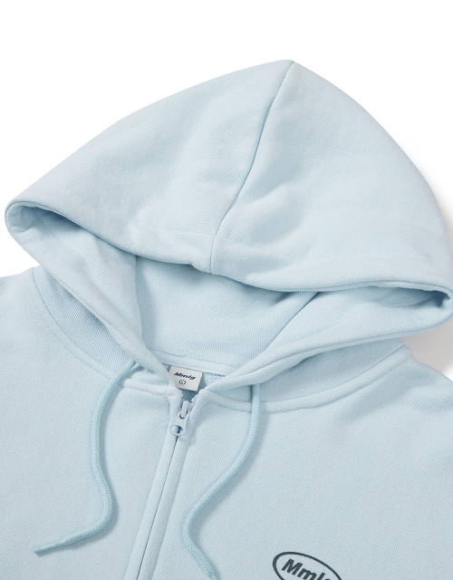 [Mmlg] SIMBOLPLAY HOOD ZIPUP (ICE BLUE)