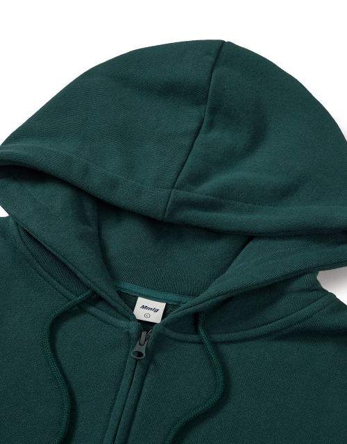 [Mmlg] SIMBOLPLAY HOOD ZIPUP (DEEP GREEN)