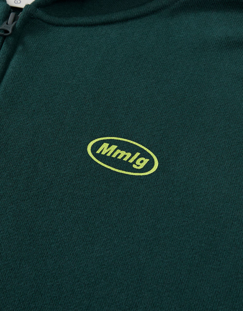[Mmlg] SIMBOLPLAY HOOD ZIPUP (DEEP GREEN)