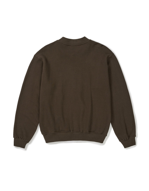 [Mmlg] DAYWEAR SWEAT JUMPER (WOODY BROWN)