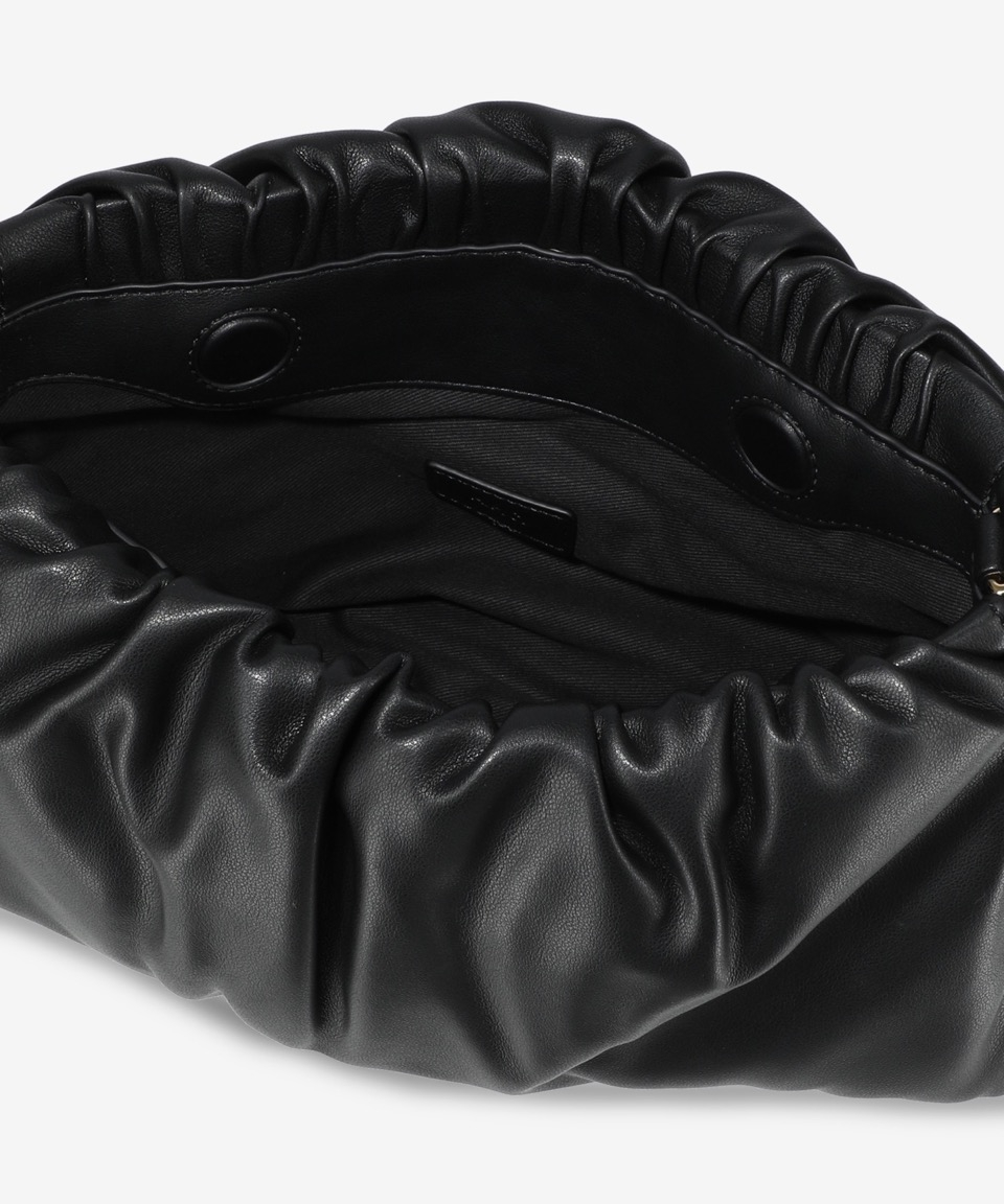 ☆A.P.C.☆ NINON SHOULDER BAG BLACK PUAATF61643LZZ PUAATF616 Ninon Shoulder bag - Recycled leather-look material | A.P.C.