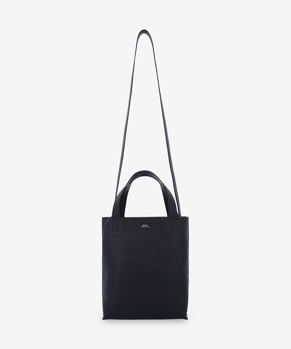 トートバッグ APC Small Maiko Cabas Tote Bag Black PXBOKM61667LZZ PXBOKM61 MUSINSA公式 | A.P.C. Small Myko Cabas Tote Bag - Black