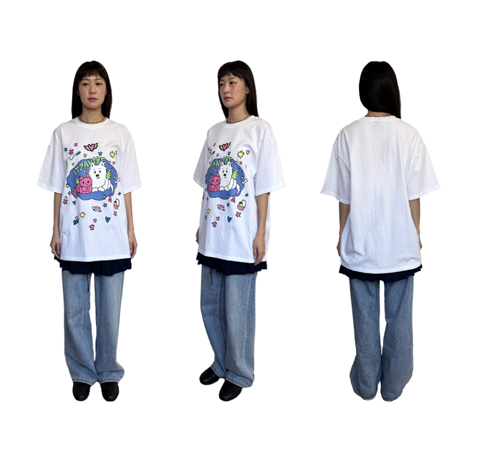 Tシャツ・カットソー ITZAVIBE CAT&DOG FRIENDS T SHIRT 5BNY447 MUSINSA | ITZAVIBE CAT&DOG FRIENDS T SHIRT