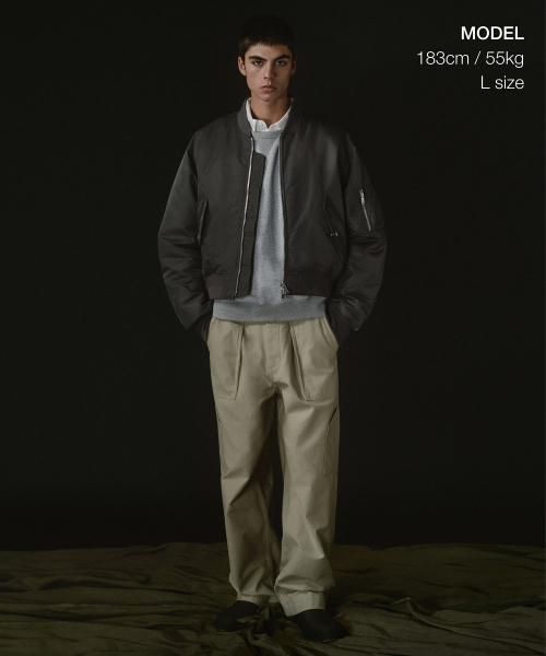 short MA-1 [dark grey]