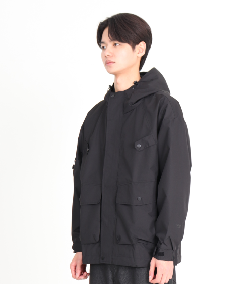[TEFLON] hoodкуртка 4color (black)