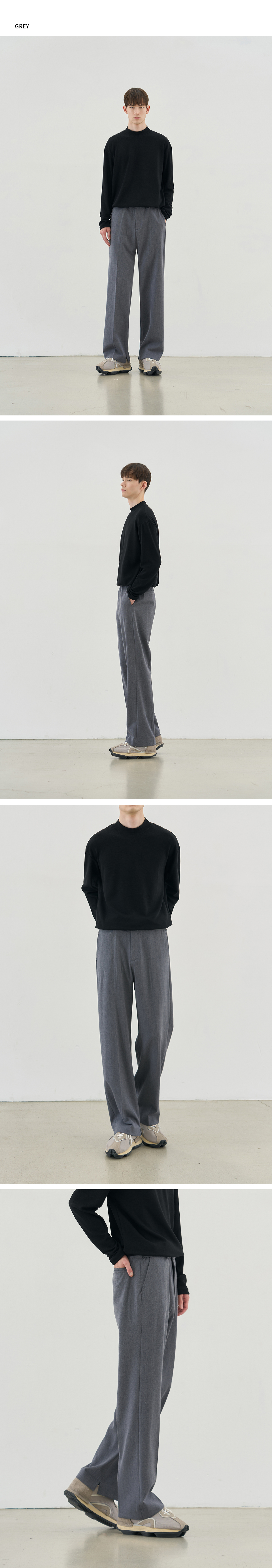 【MODERNIF】Tension slit semi-wide slacks Amazon.com: Women's Casual Pant Suit Side Slit Sleeveless