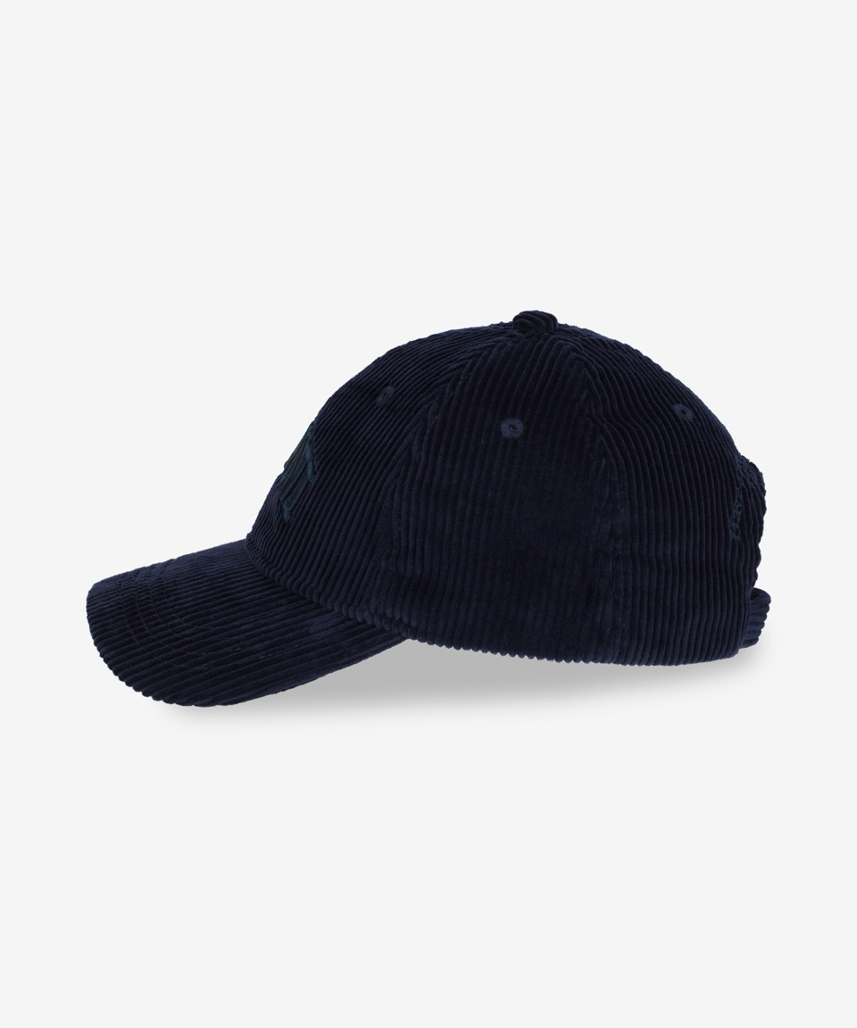 ☆Ganni☆ Logo Corduroy Ball Cap Dark Navy A6472642 MUSINSA | GANNI Logo Corduroy Ball Cap - Dark Navy / A6472642