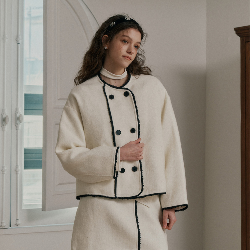 DD_Double breasted jacket_WHITE