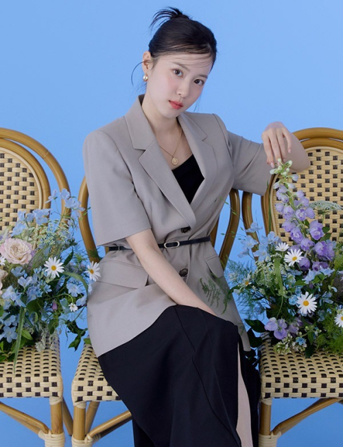 с коротким рукавом куртка ( 3 colors )_ RMJKE 25 R 14
