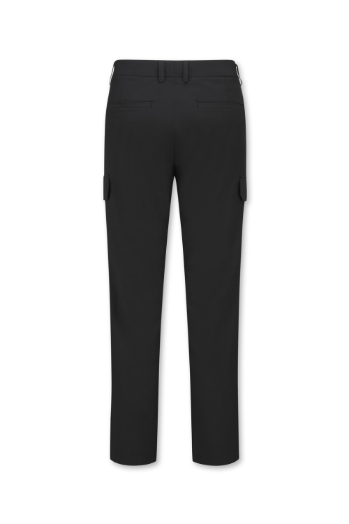 Men Tapered Fit Crop Pants_WMPNM25902BKX