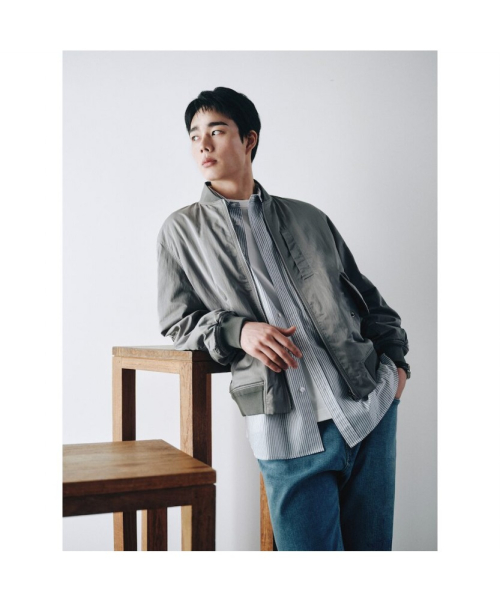 Reversible Aviator Jumper Khaki