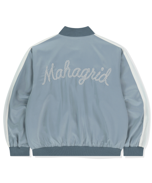 ROPE LOGO SATIN JACKET BLUE(MG2FSMJ246A)