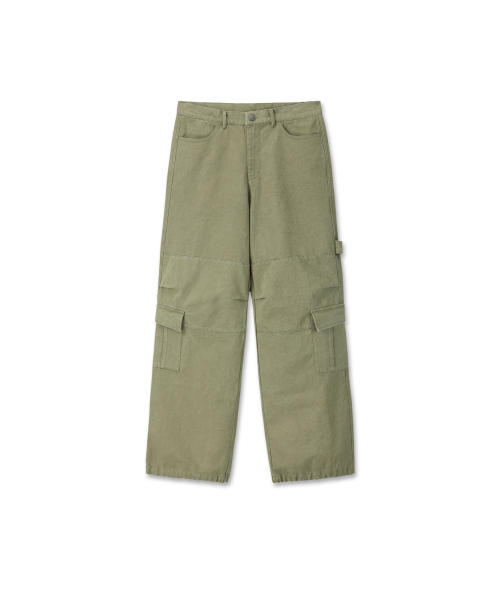 Oblique Pocket широкий Cargo брюки