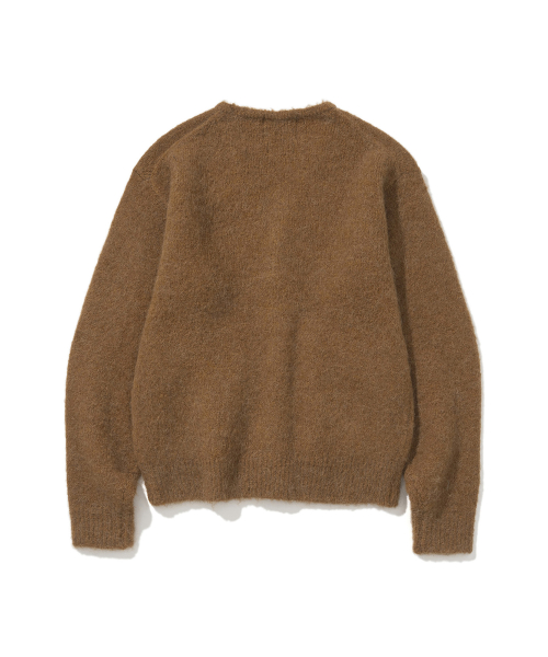 RIPELY ALPACA HAIRY CARDIGAN #1