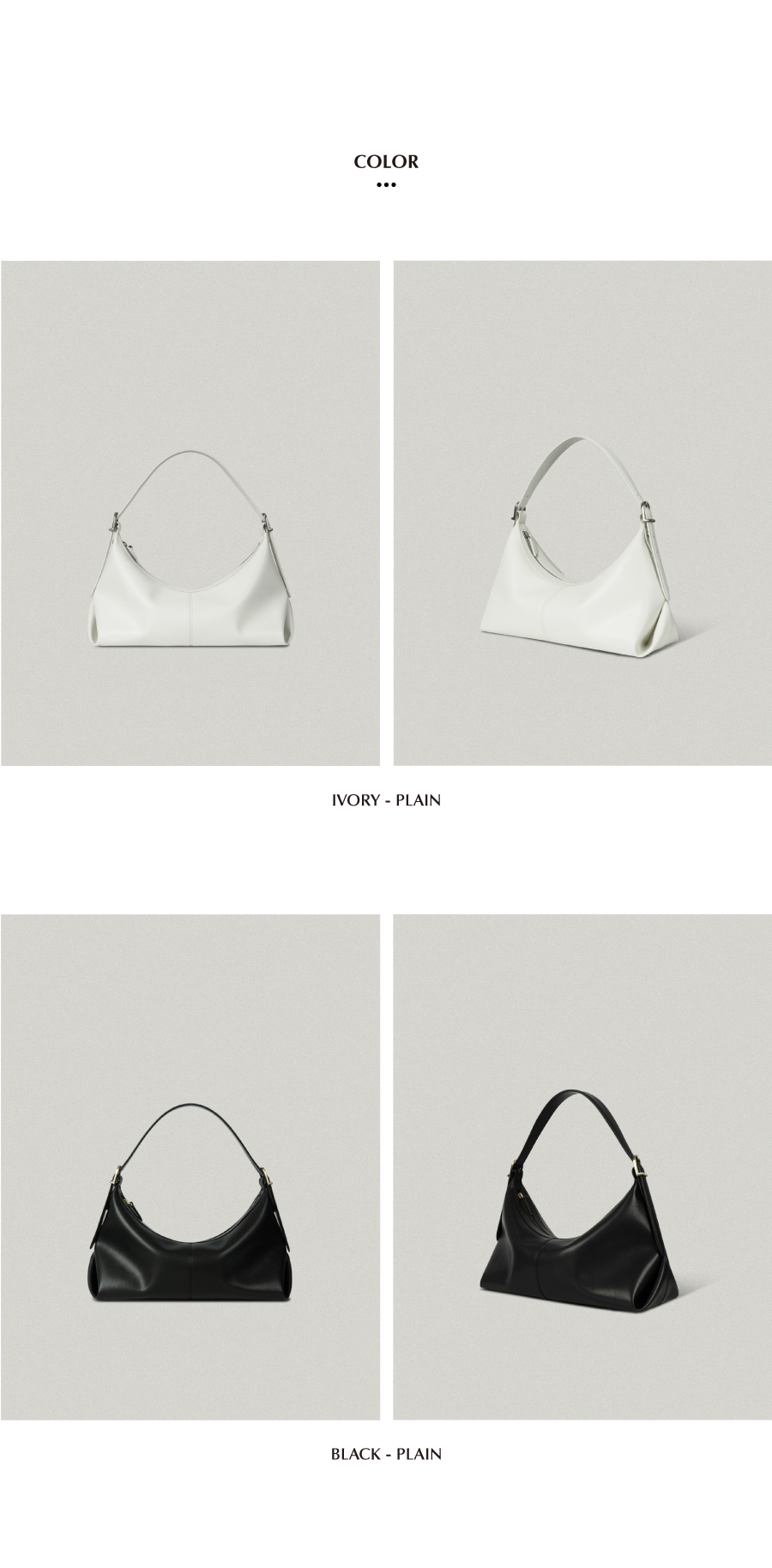 MUSINSA | FOLNUA BATEAU BAG - PLAIN [2COLOR]