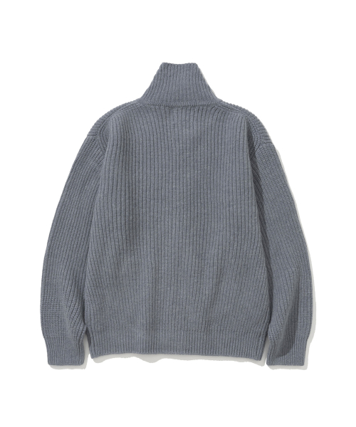 HERMANN HEAVY YAK WOOL COLLAR CARDIGAN #1