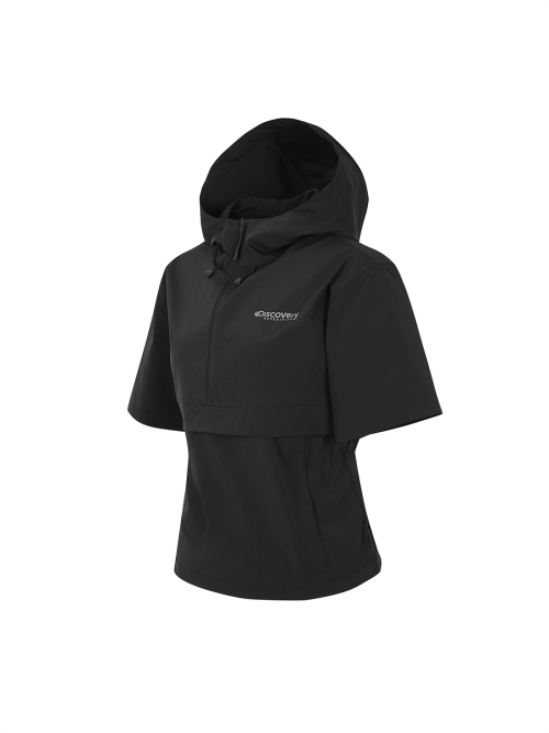 Женский анорак с коротким рукавом Freshvent Polton BLACK