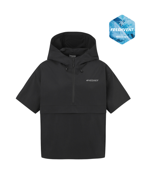Женский анорак с коротким рукавом Freshvent Polton BLACK