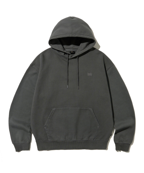 PIGMENT TAG HOODIE - CHARCOAL