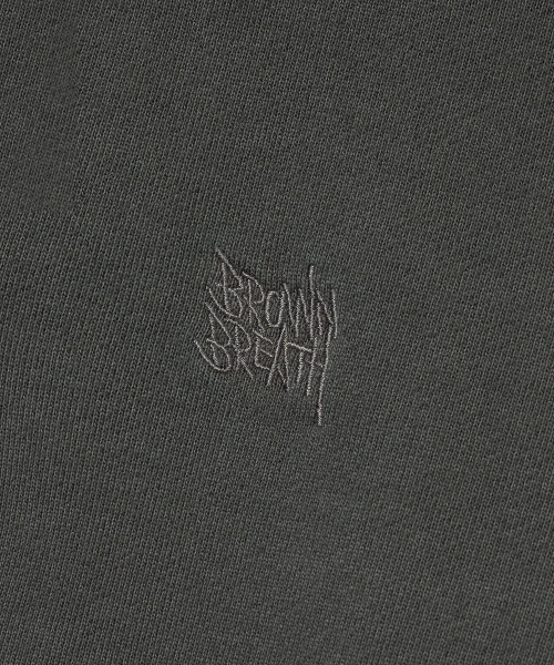 PIGMENT TAG HOODIE - CHARCOAL