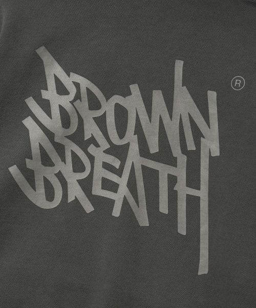 PIGMENT TAG HOODIE - CHARCOAL