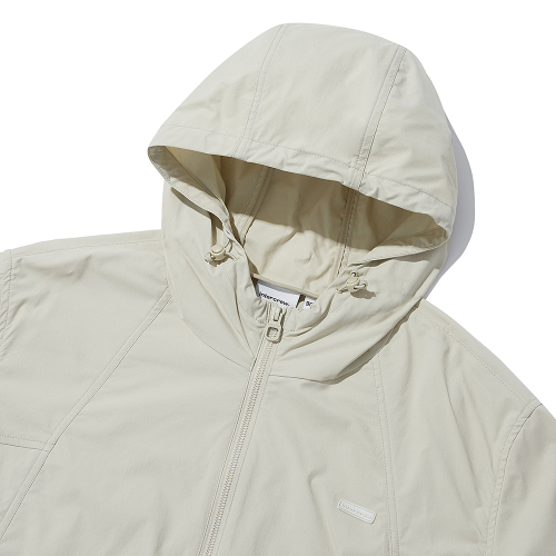 Женская ветровка с капюшоном L-Beige ITZ1UJ51ALE