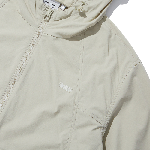 Женская ветровка с капюшоном L-Beige ITZ1UJ51ALE