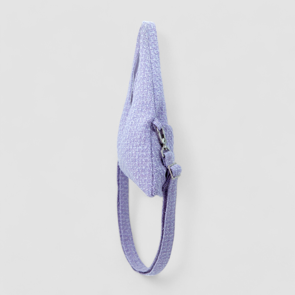 MUSINSA | ATIL STUDIO Tweed Mini Ribbon Hobo Dot & Crossbody