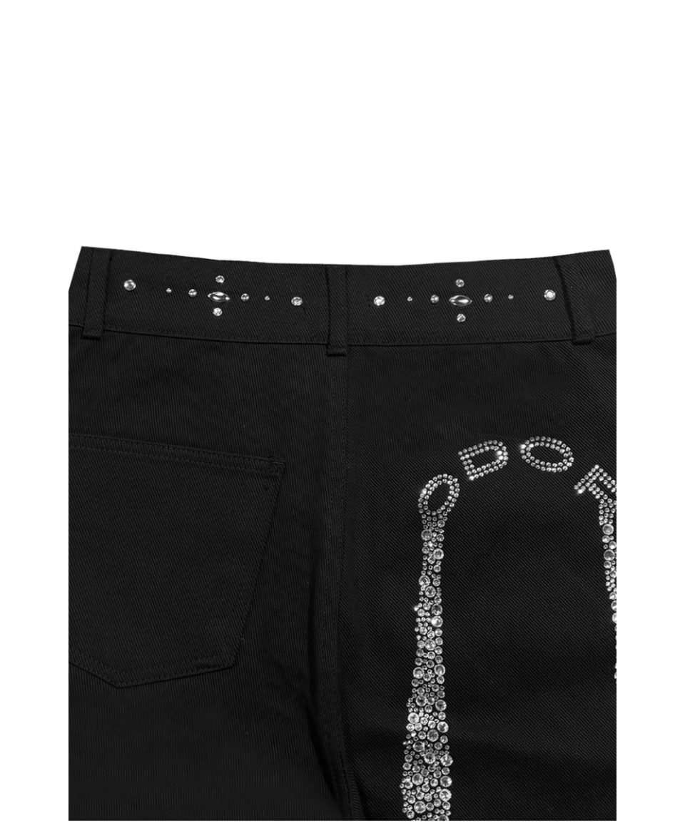 오도어(ODOR) Cris studded pants - 사이즈 & 후기 | 무신사