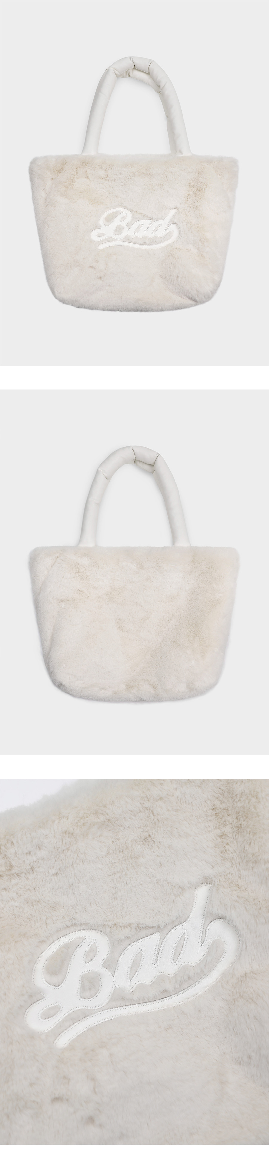 BADBLOOD] Fur Pillow Large Shopper Bag