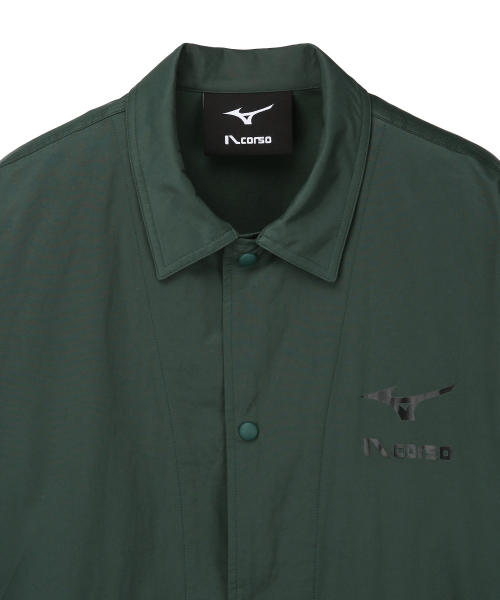 [IL CORSO X Mizuno] Куртка Field Coach Dark Green IEJU5E702E2