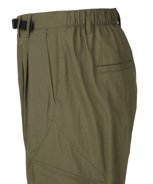 [Il Corso X Mizuno] Tuckable широкие брюки Khaki IEPA5E701K2